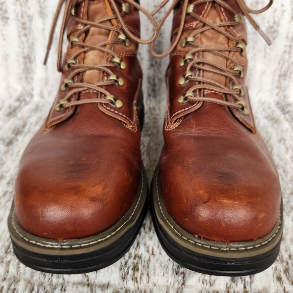 Wolverine "Raider" 6" Work Boot Carbon Toe Brown Leather W02419 | Men's Size 13 - Picture 3 of 15